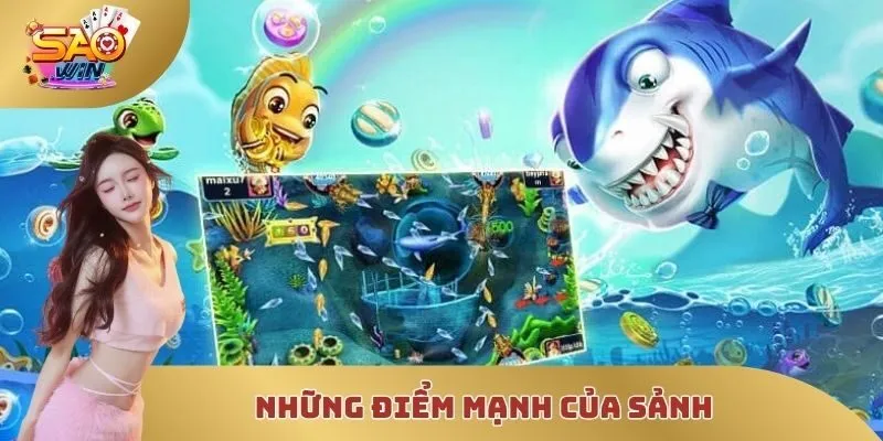 Giao diện bắn cá saowin